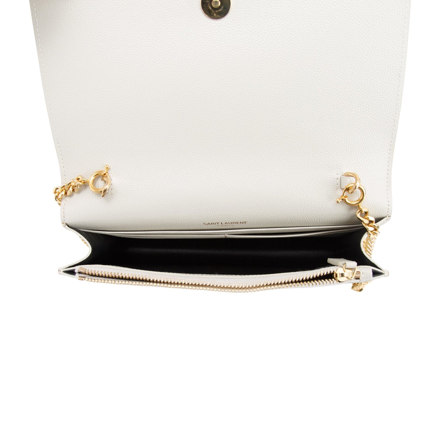 Saint Laurent Small Kate Tassel Wallet on Chain