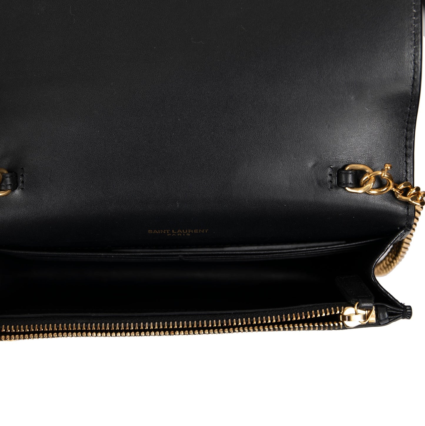 Saint Laurent Small Kate Tassel Wallet on Chain