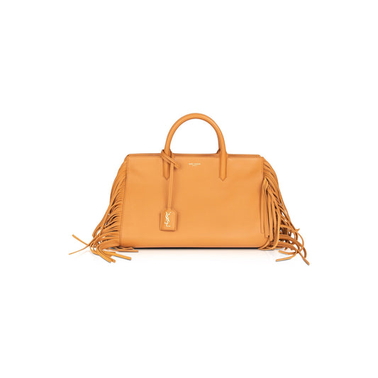 Saint Laurent Small Rive Gauche Fringe Tote