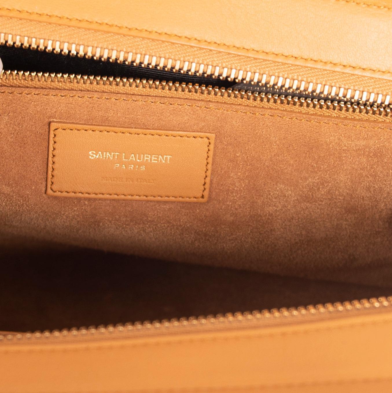 Saint Laurent Small Rive Gauche Fringe Tote