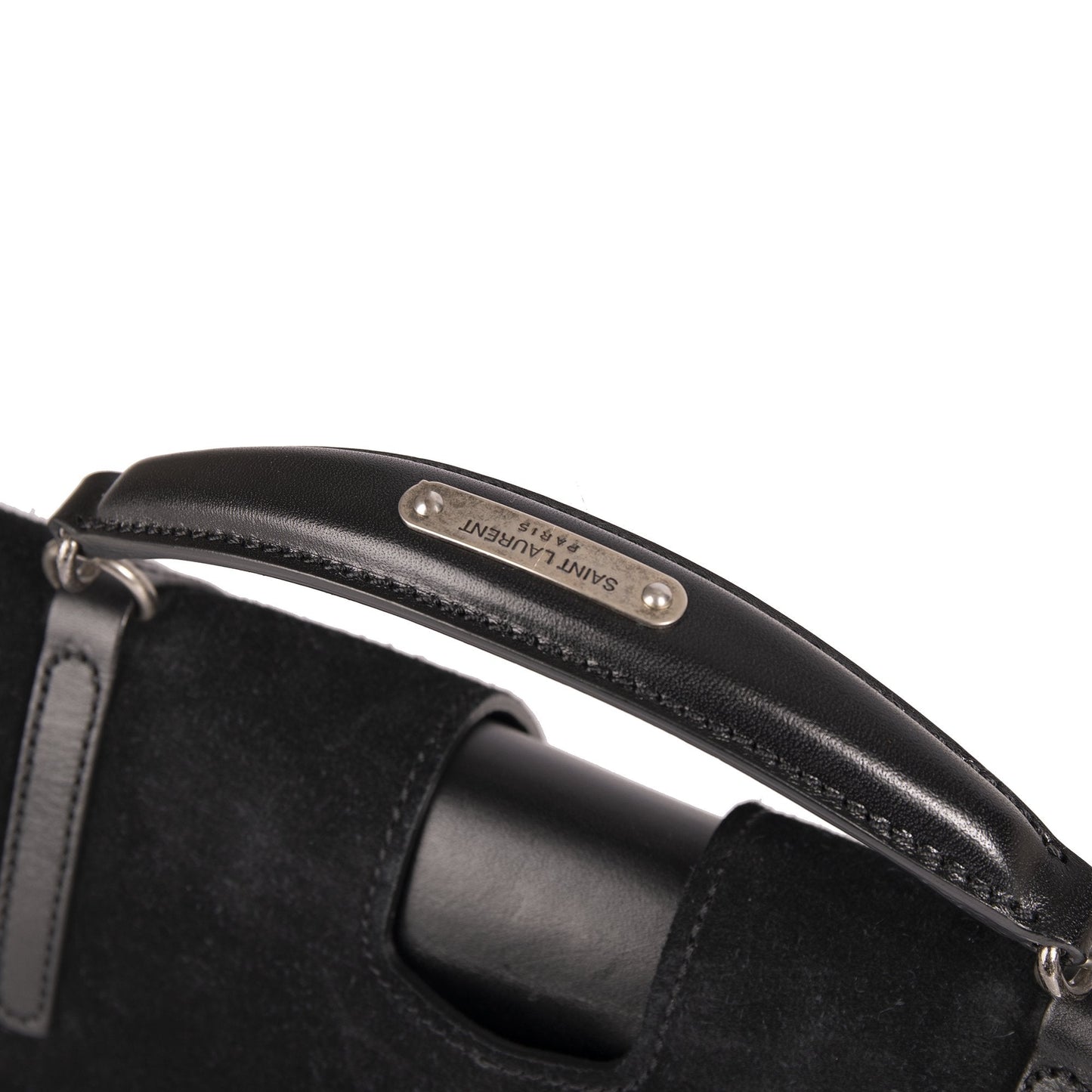 Saint Laurent Suede Charlotte Bag