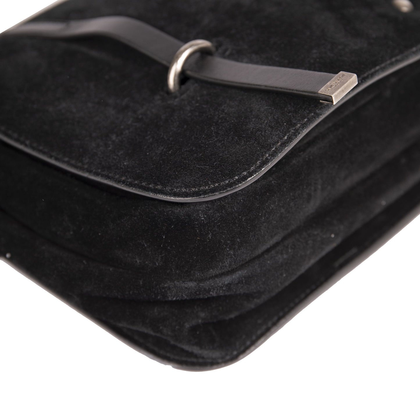 Saint Laurent Suede Charlotte Bag