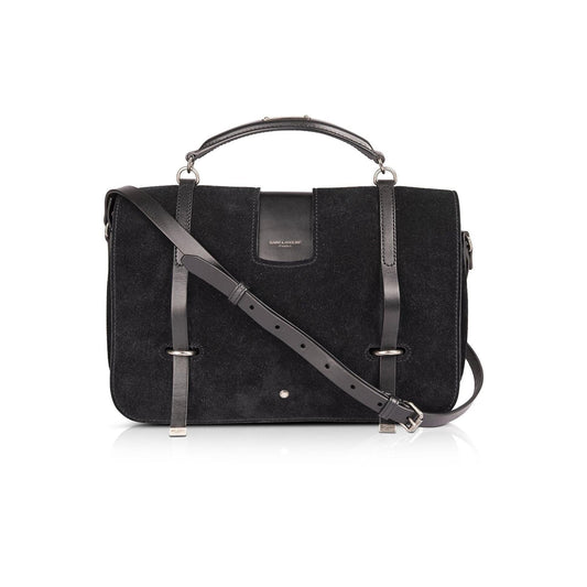 Saint Laurent Suede Charlotte Bag