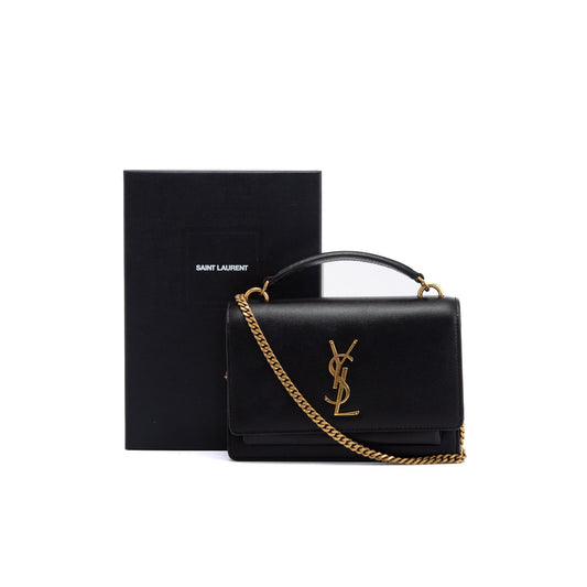 Saint Laurent Sunset Chain Wallet