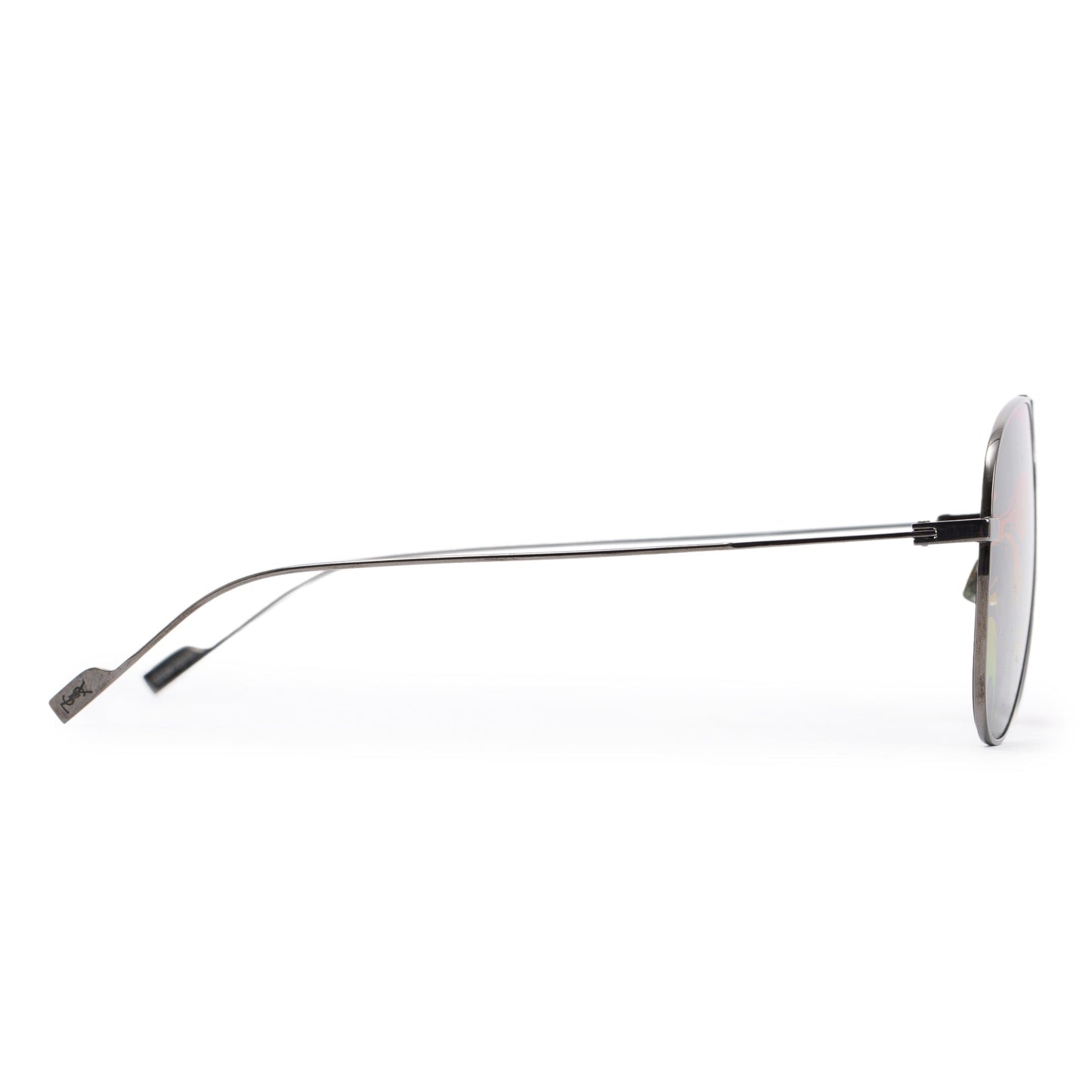 Saint Laurent Titanium SL 193T Aviator Sunglasses