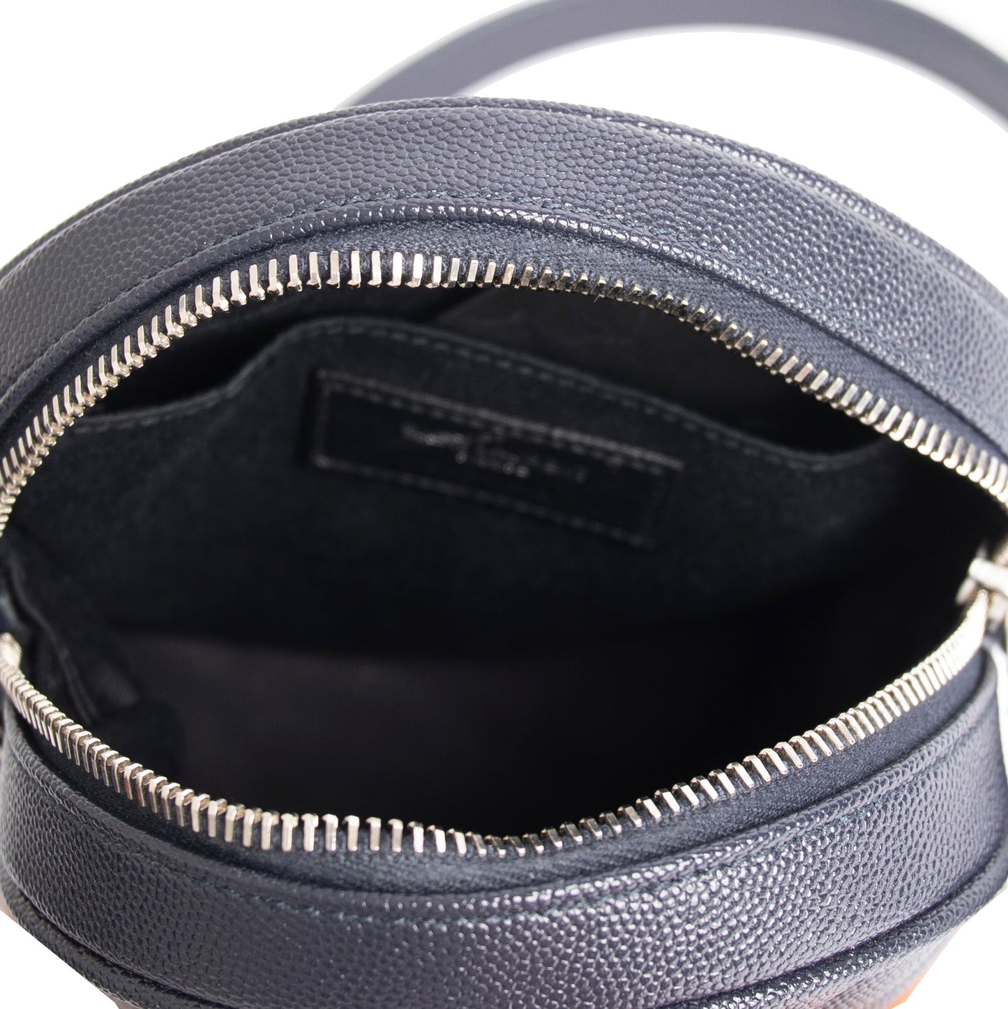 Saint Laurent Vinyle Round Monogram Camera Bag