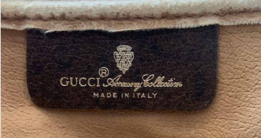 Luxury Gucci Accessory Collection PVC Leather Shoulder Bag