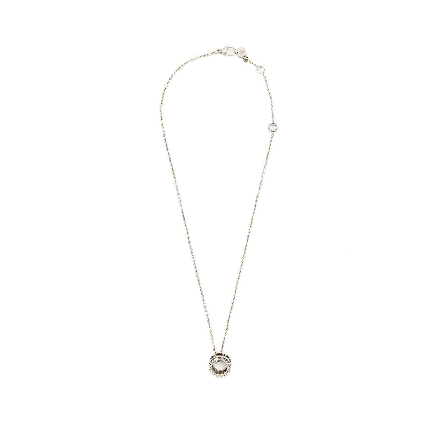 Bvlgari Save the Children B Zero Necklaces Black Ceramic/Silver