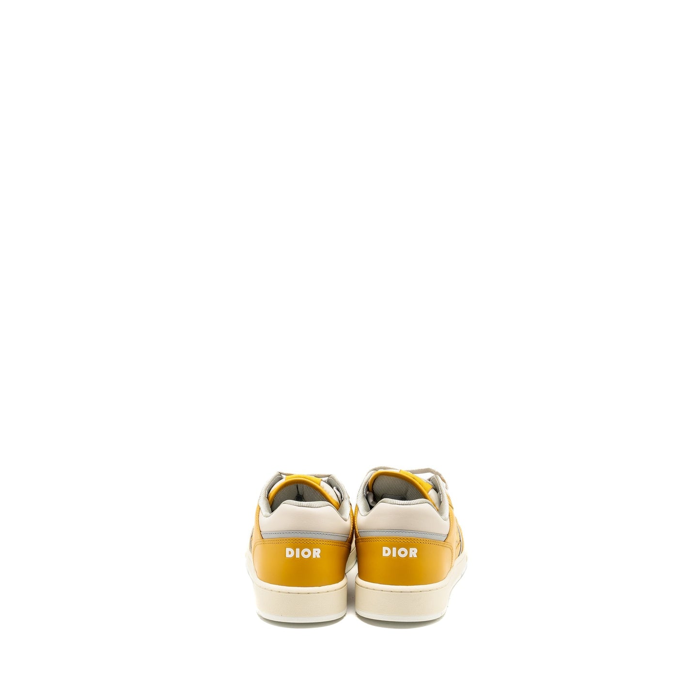 Luxury Dior Size 41 Homme B27 Low-Top Sneakers Leather Yellow/Multicolour