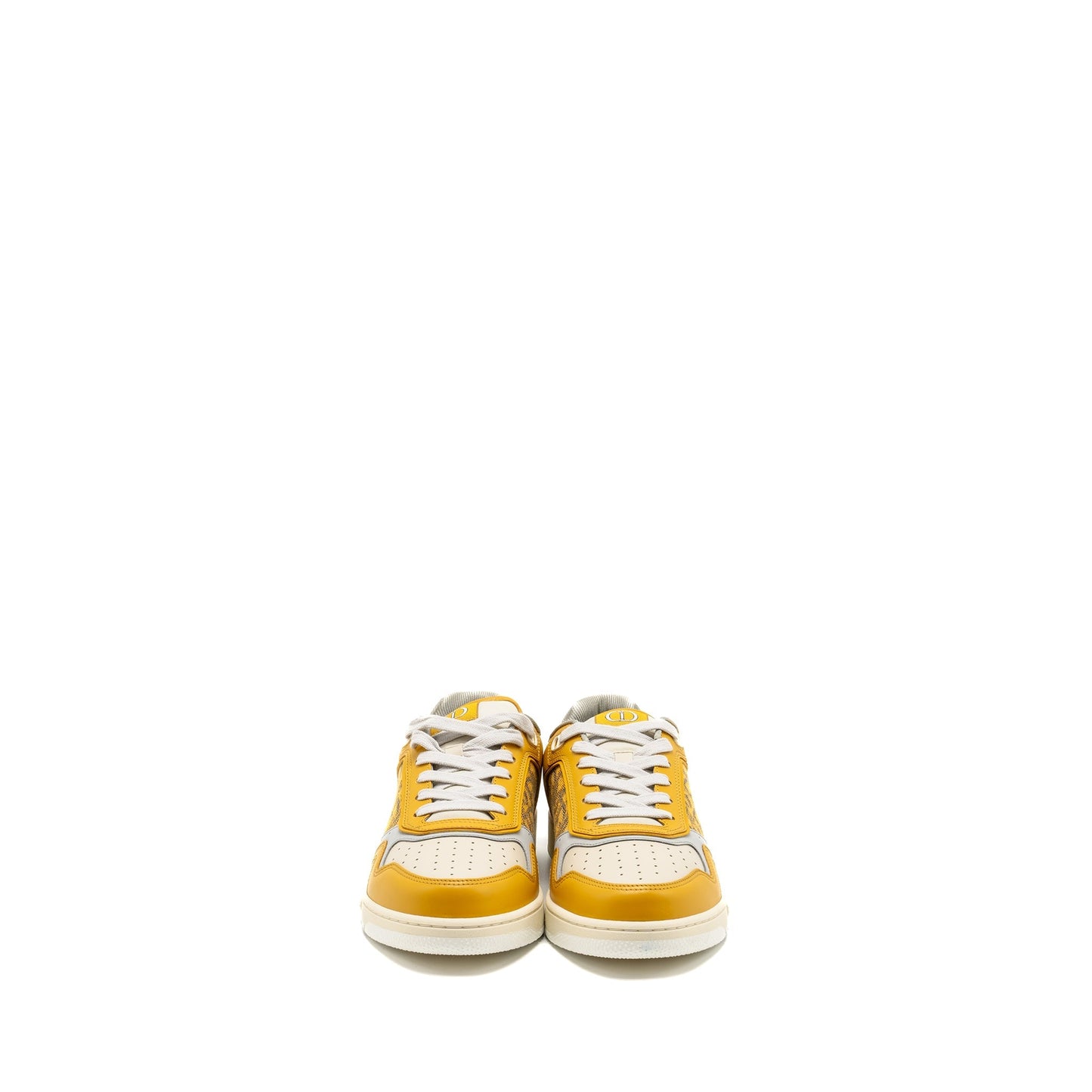 Luxury Dior Size 41 Homme B27 Low-Top Sneakers Leather Yellow/Multicolour
