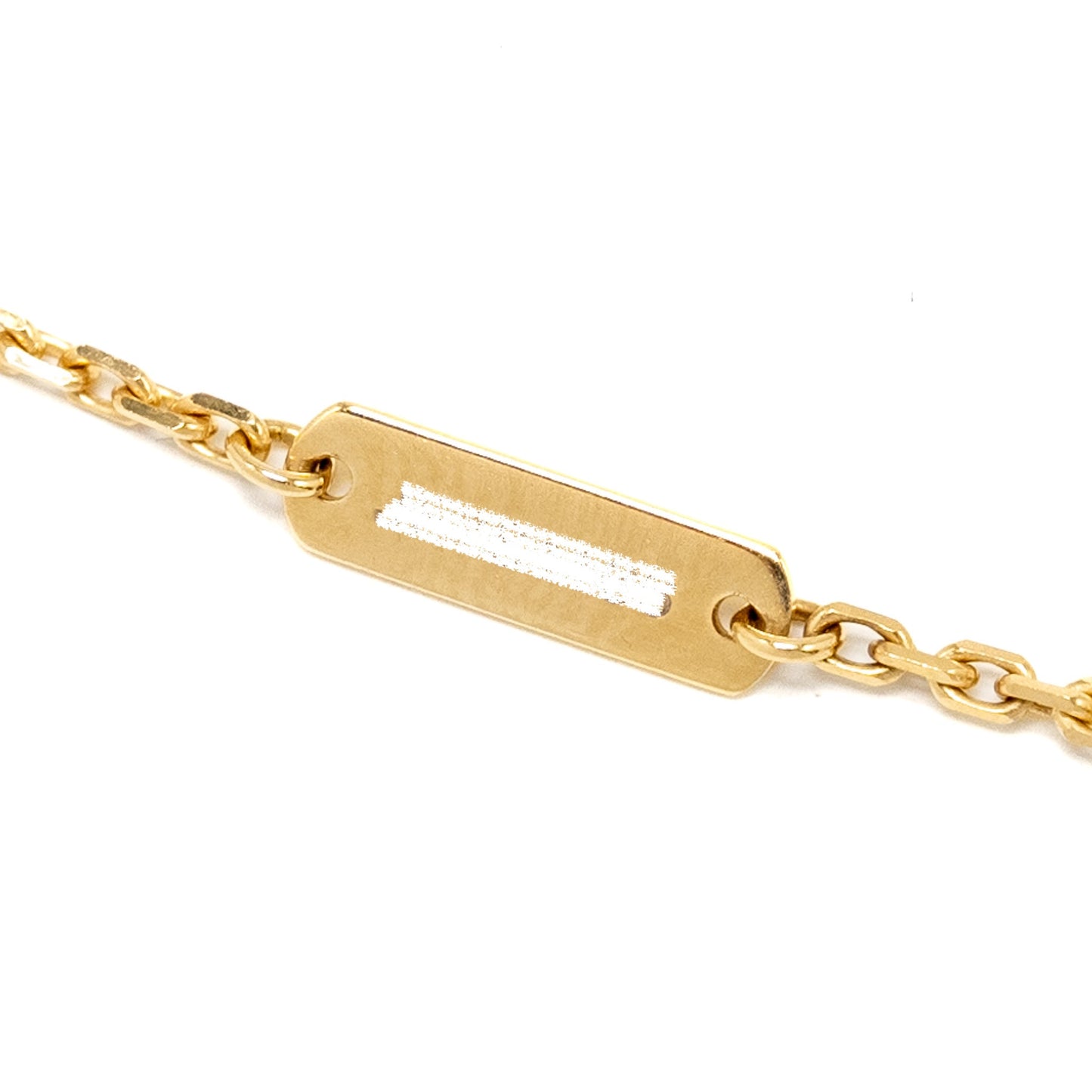 Van Cleef and Arpels Vintage Alhambra Pendant 18K yellow gold / Carnelian