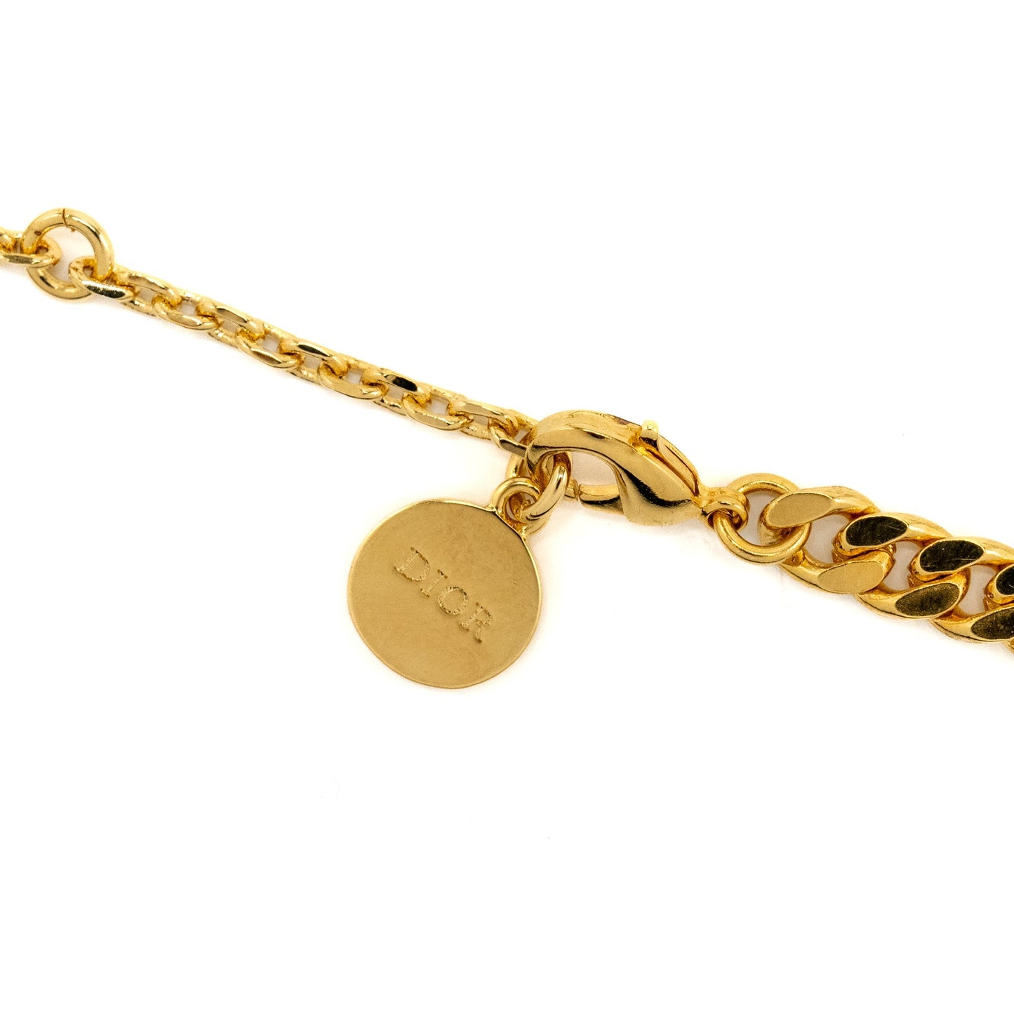 Luxury Dior Star/Clover/Bee/Pearl/CD Necklace Gold Tone