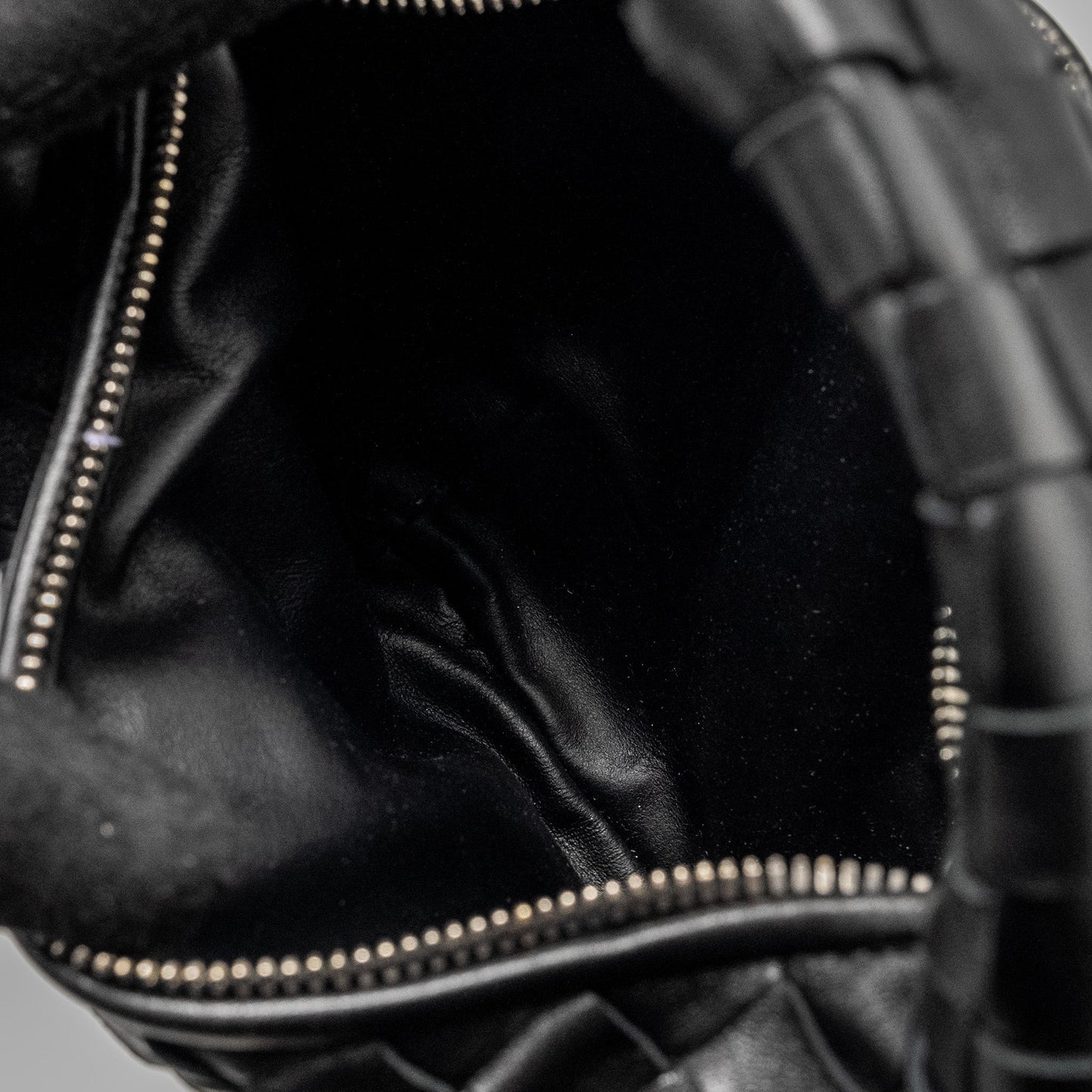 Bottega Veneta Mini Jodie Lambskin BLACK SHW
