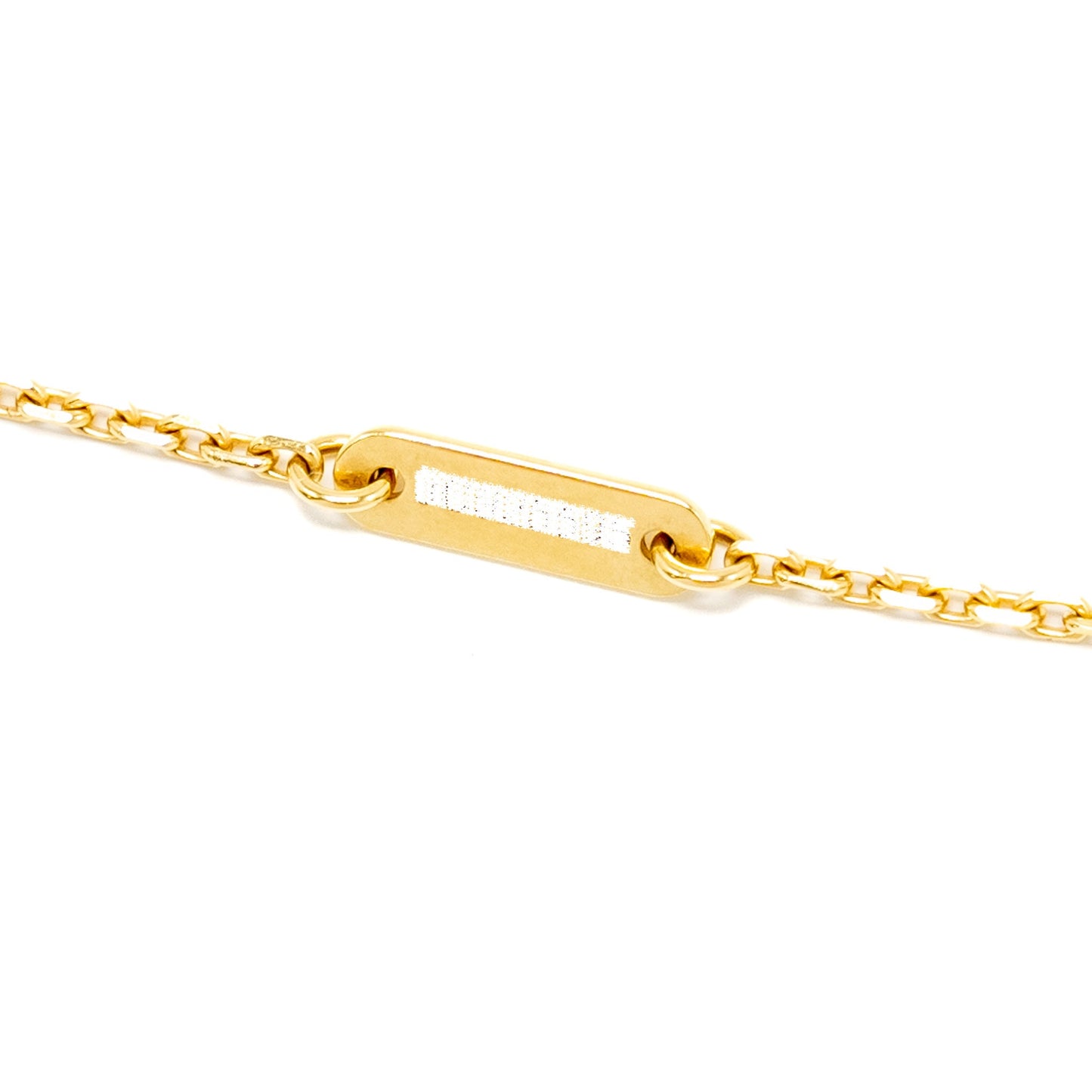 Van Cleef&Arpels Frivole Pendant, Mini Model Yellow Gold, Diamonds