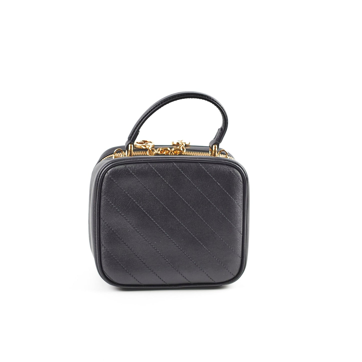Luxury Gucci Trending 2025 Blondie Black Small Top Handle Bag