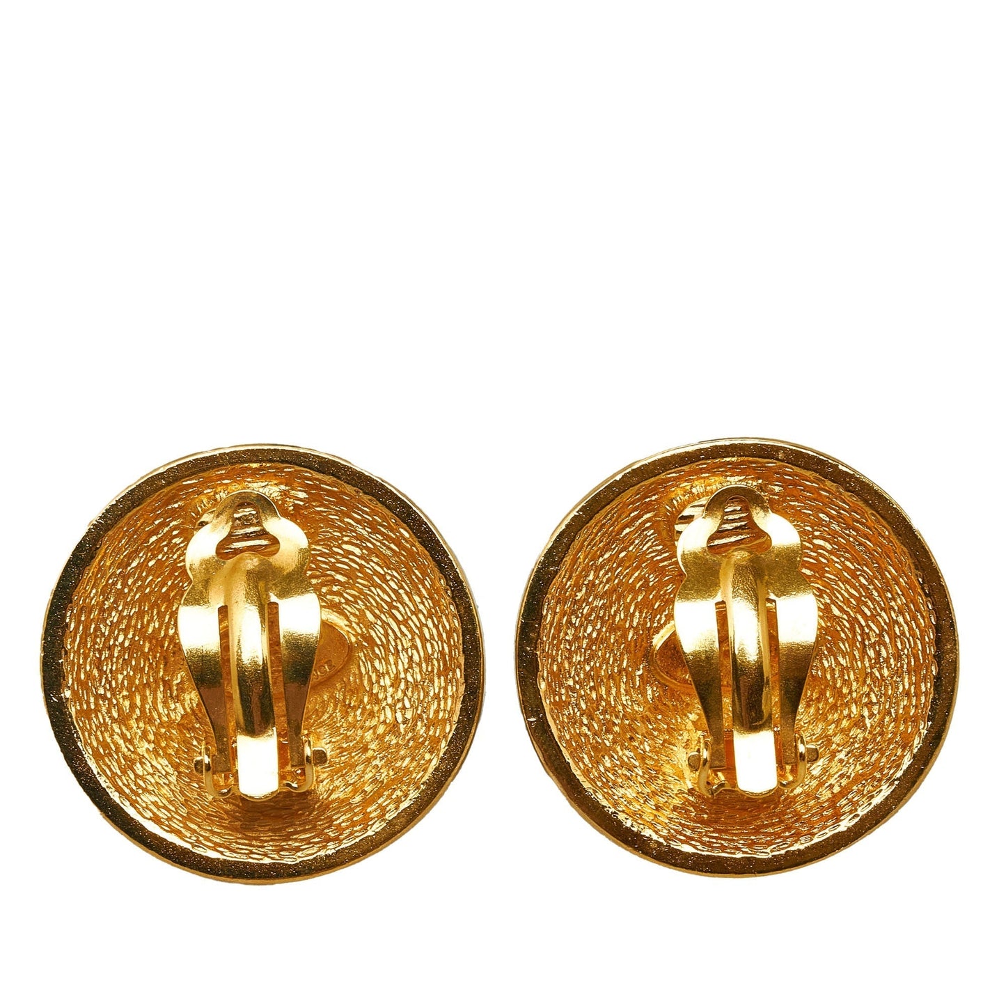 Luxury Chanel CC Clip On Earrings Costume Earrings