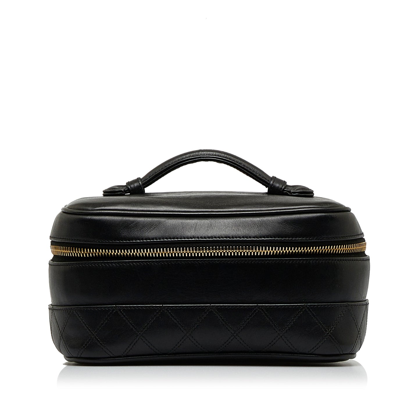 Luxury Chanel CC Quilted Vanity Bag