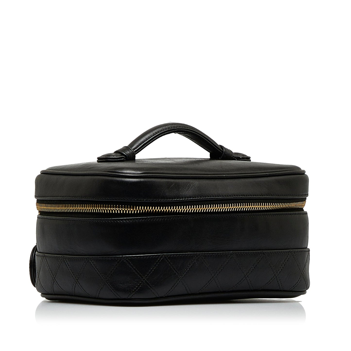 Luxury Chanel CC Quilted Vanity Bag