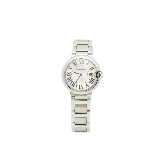 Cartier 36mm Ballon Bleu De Cartier Watch Stainless Steel