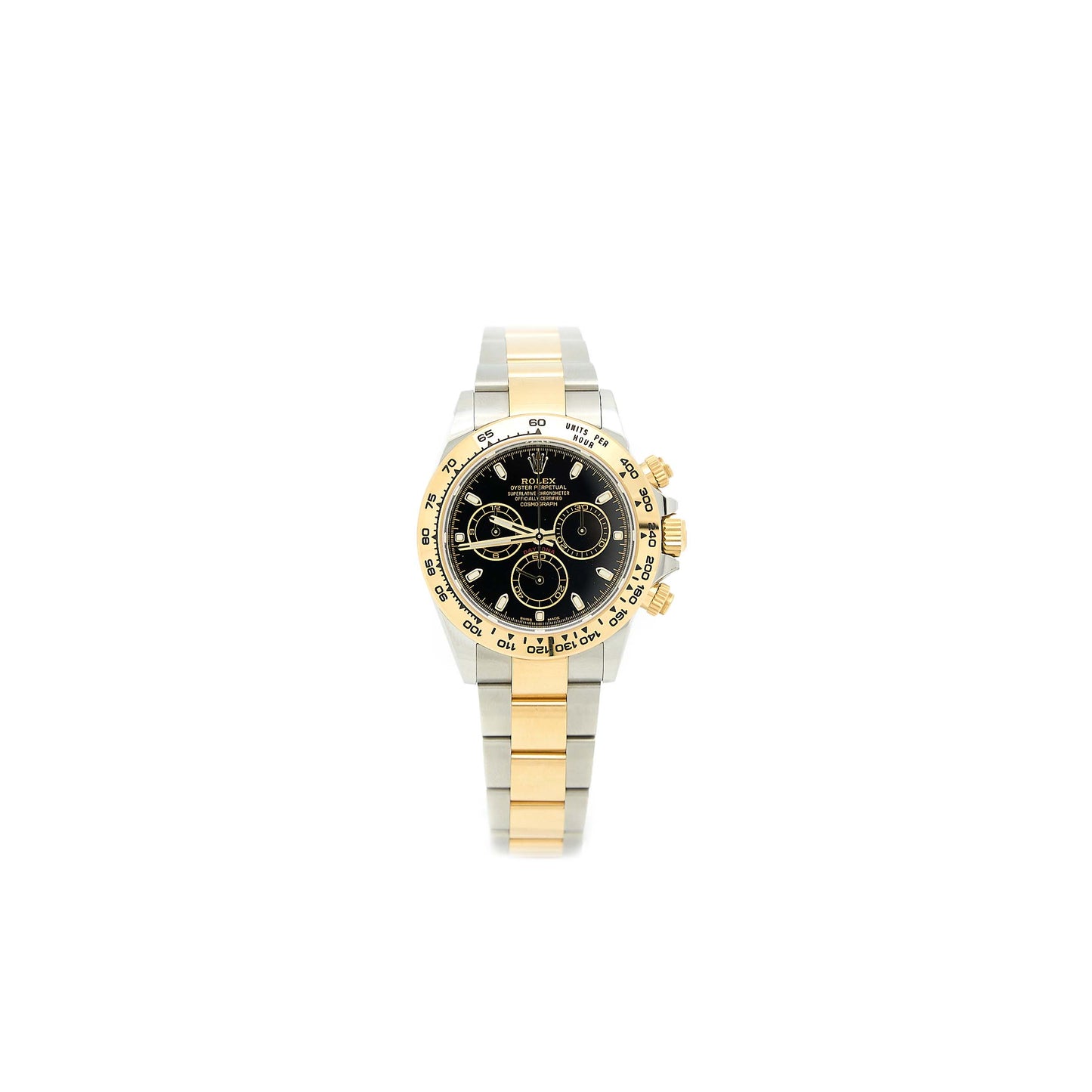 Rolex Cosmograph Daytona 40mm Oystersteel Yellow Gold Black Dial M116503-0004