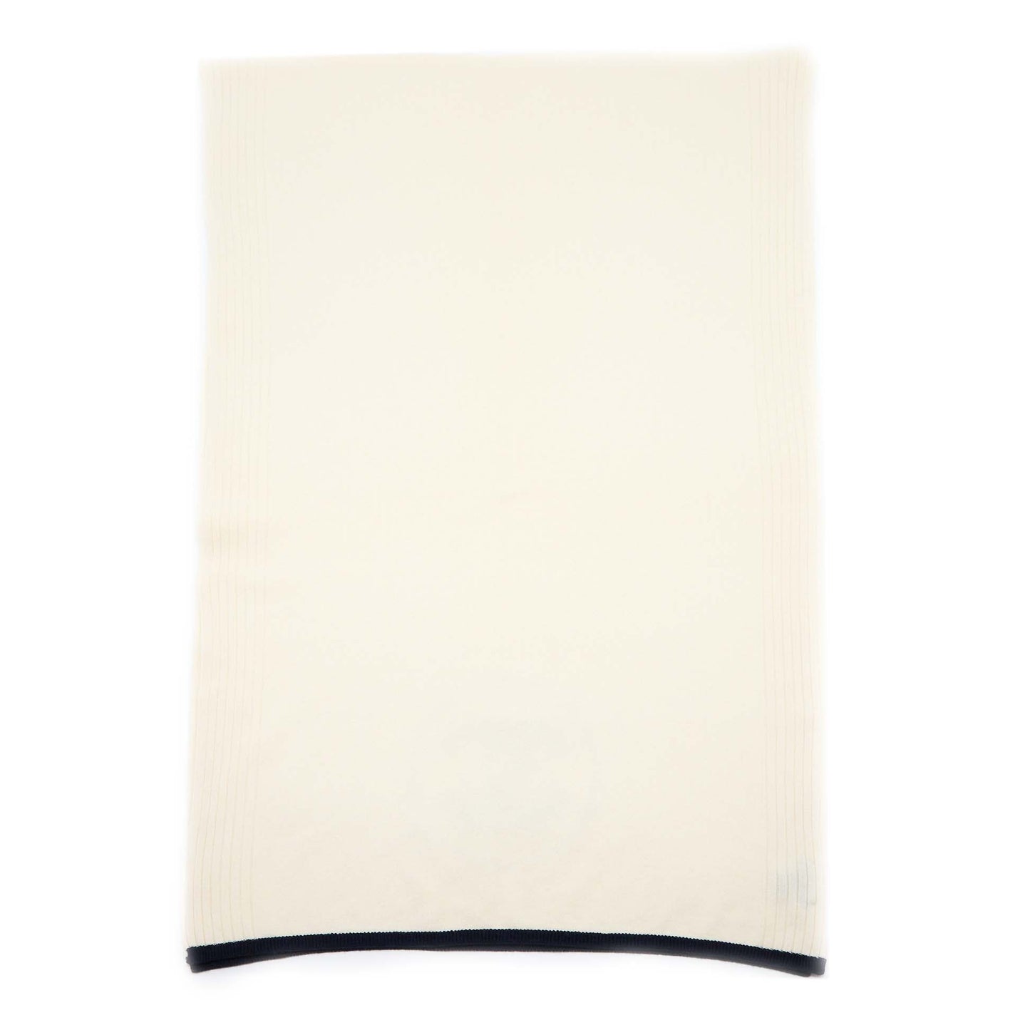 Chanel CC Logo Scarf Cashmere White/Black