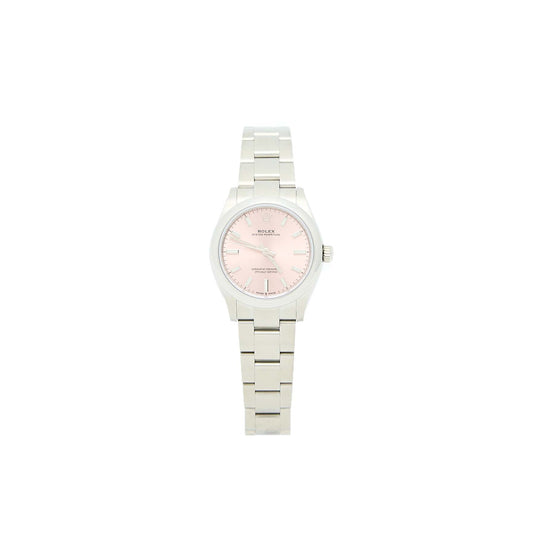 Rolex Oyster Perpetual 31mm Oystersteel With Pink Dial And Oyster Bracelet M277200-0004