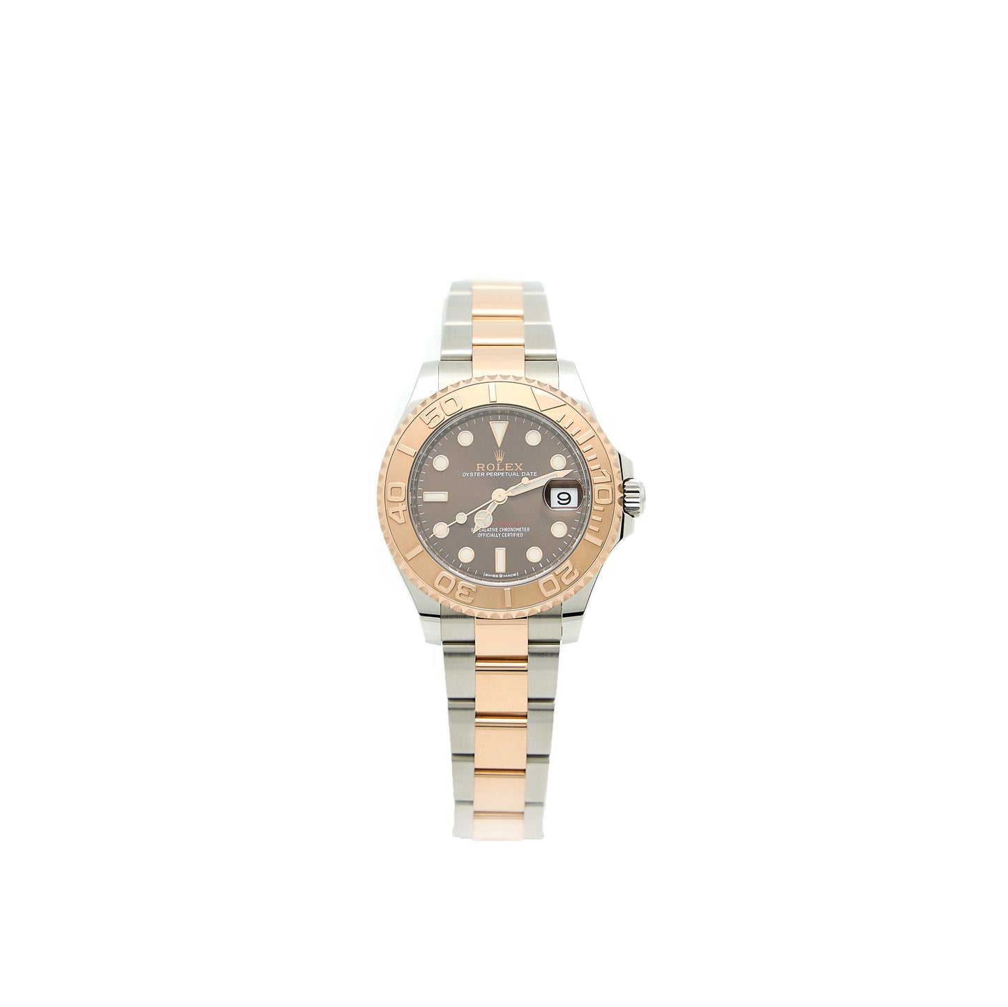 Rolex Yacht Master 37mm Oystersteel and Everose Gold Chocolate Dial M268621-0003