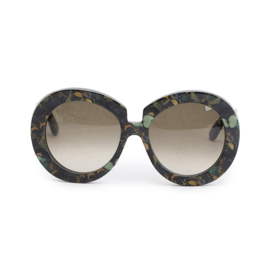 Valentino V707SB Camu Butterfly Sunglasses