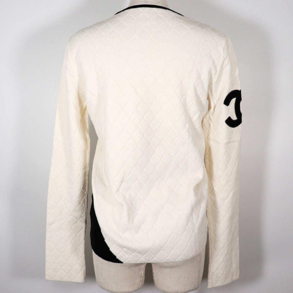 Chanel Cambon Line Sweater Rayon Cashmere