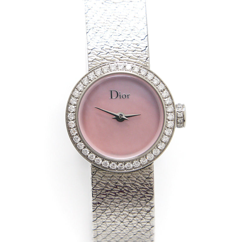 Luxury Dior  La D De Luxury Dior Mini Satine Ø