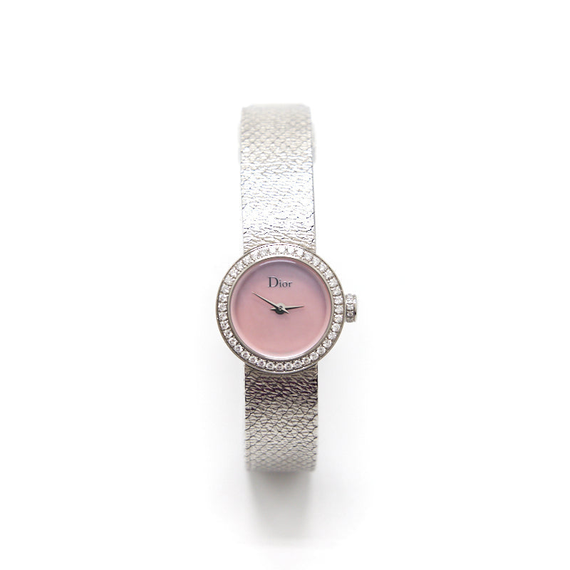 Luxury Dior  La D De Luxury Dior Mini Satine Ø