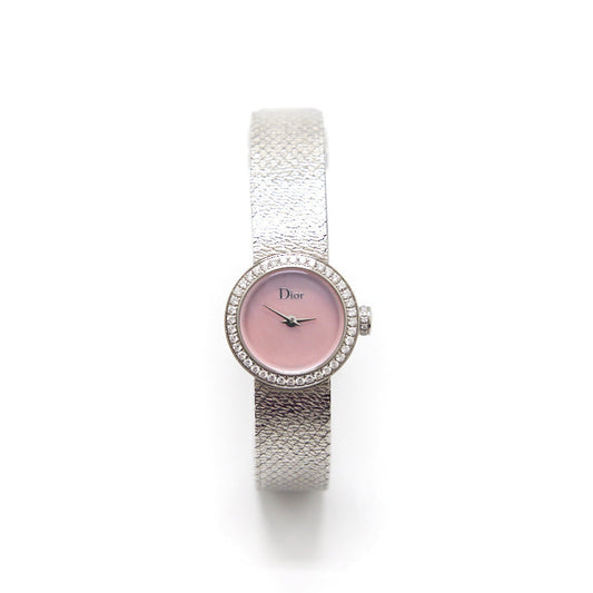 Luxury Dior  La D De Luxury Dior Mini Satine Ø