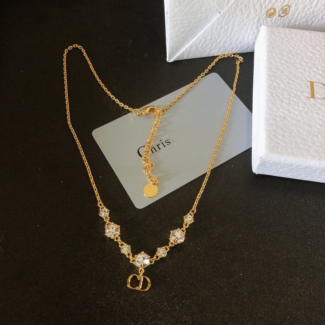 Luxury DiorCLAIR D LUNE NECKLACE