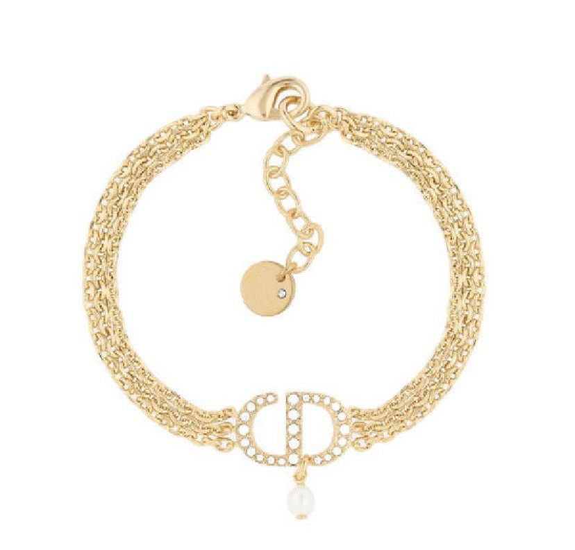Luxury DiorWOMEN 30 MONTAIGNE NECKLACE GOLD-FINISH METAL