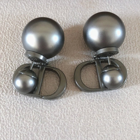 Luxury DiorWOMEN'S DESIGNER BLACK EARRINGS