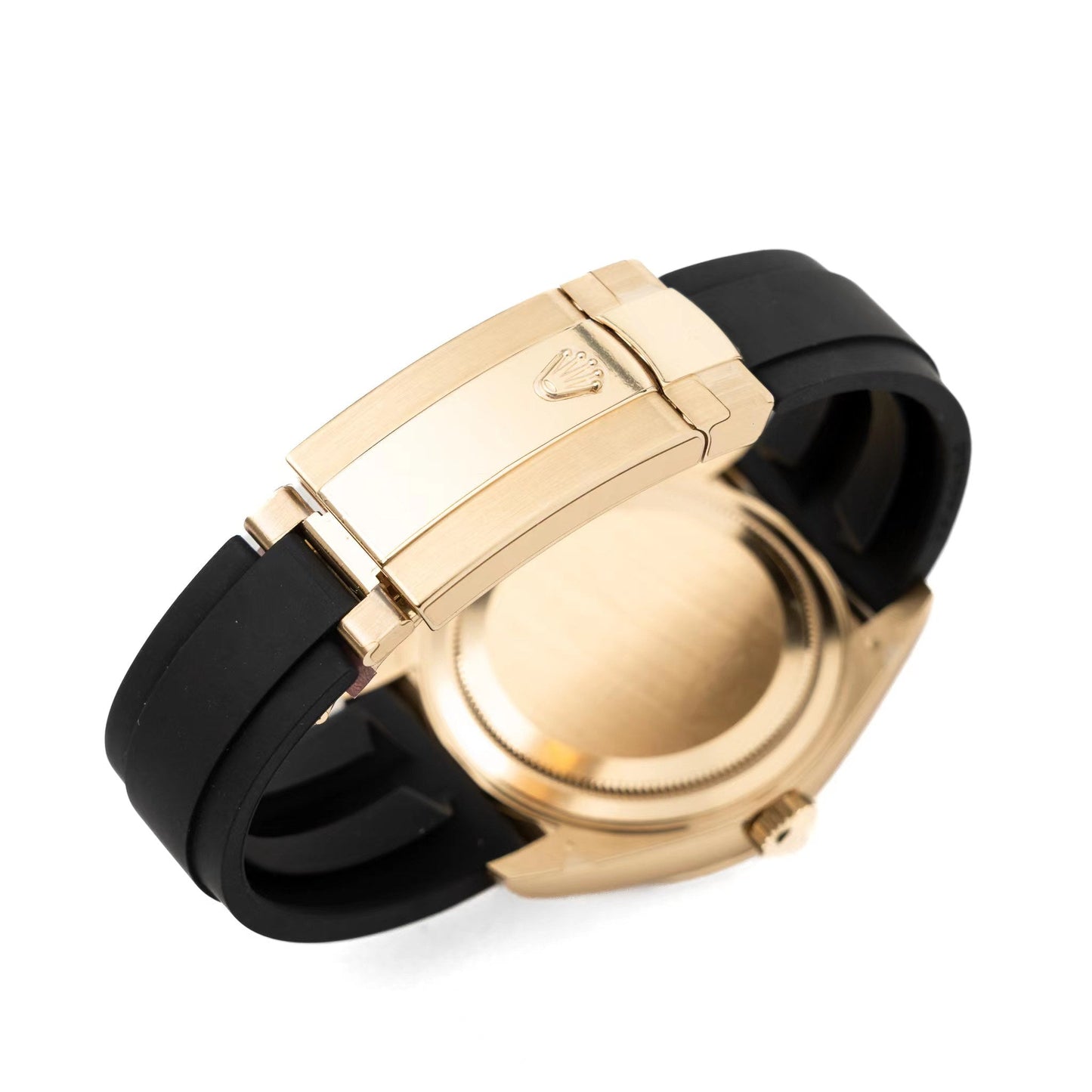 Rolex Sky Dweller 42mm Yellow Gold With Bright Black Dial And An Oysterflex Bracelet M326238-0009