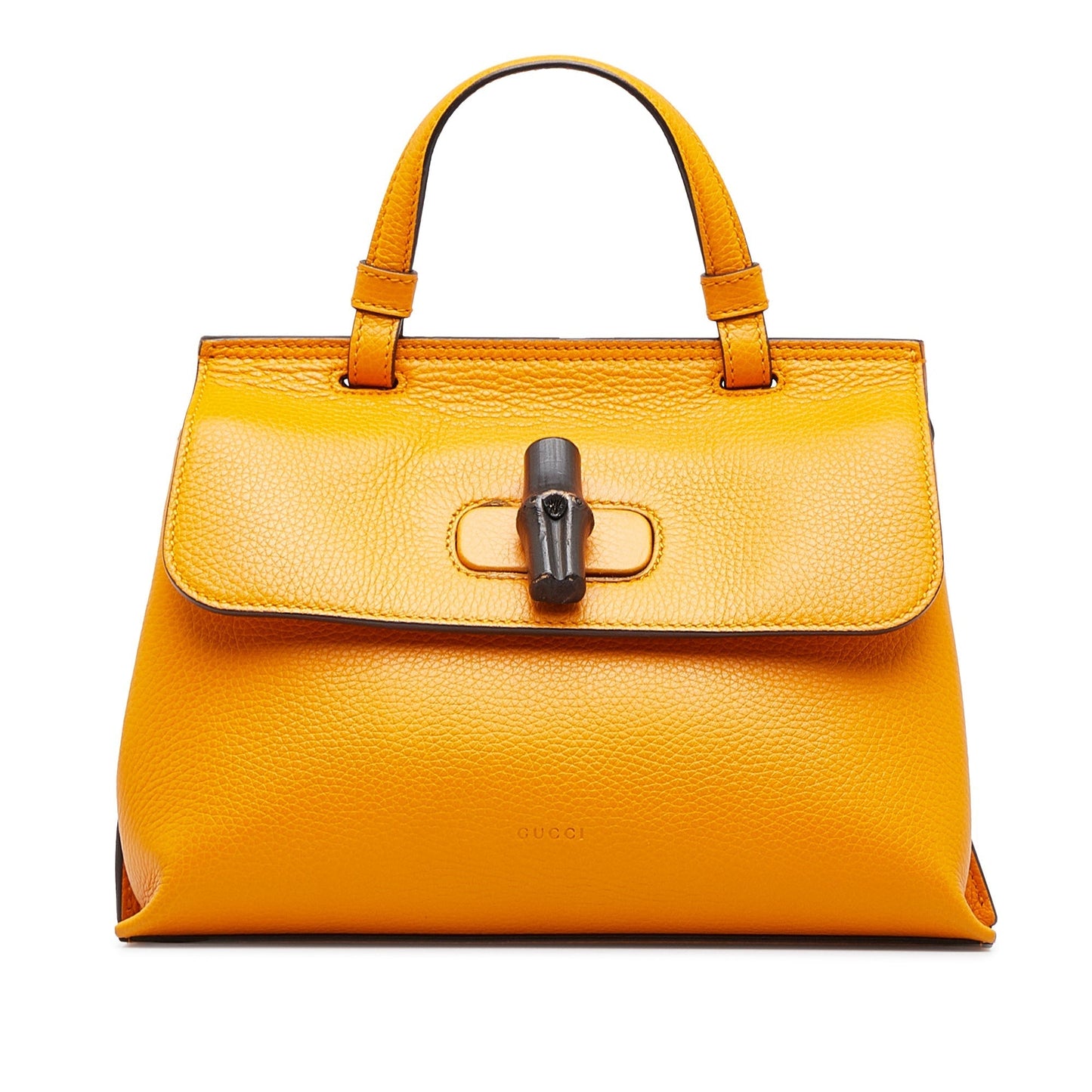 Luxury Gucci Medium Bamboo Daily Satchel
