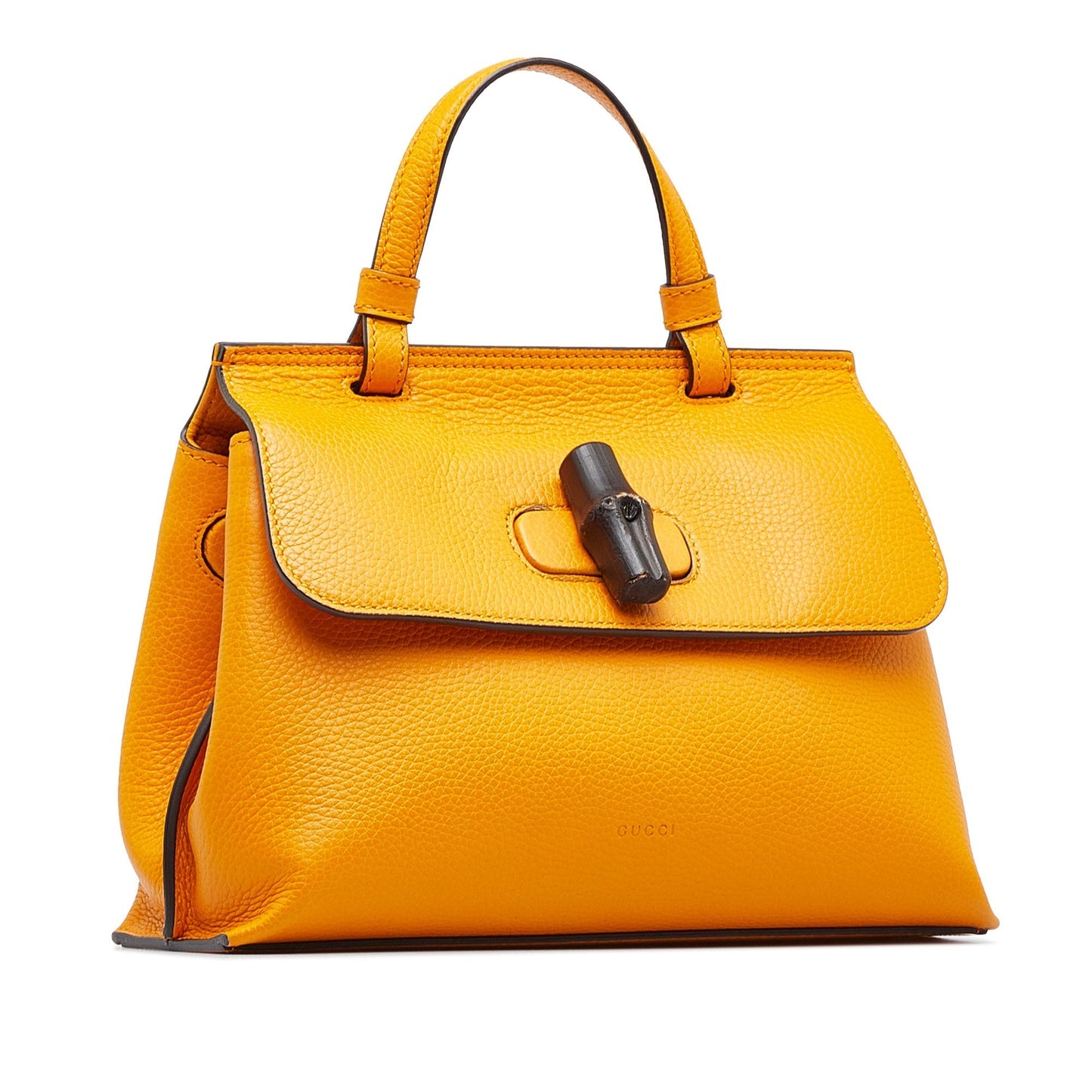 Luxury Gucci Medium Bamboo Daily Satchel
