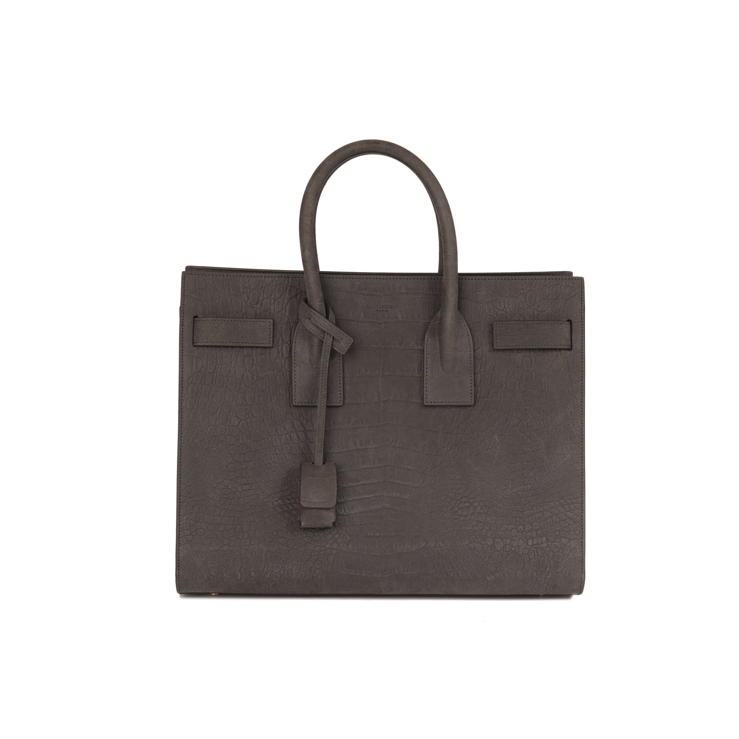 Yves Saint Laurent Crocodile-Embossed Sac De Jour
