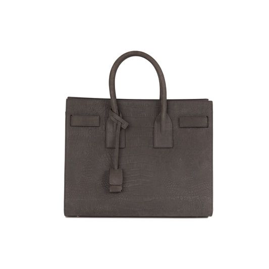 Yves Saint Laurent Crocodile-Embossed Sac De Jour