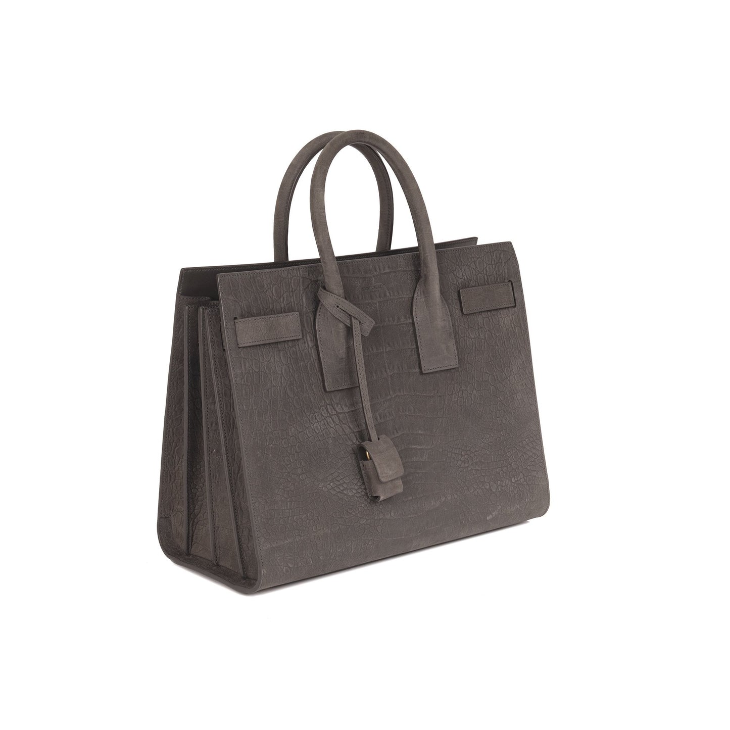 Yves Saint Laurent Crocodile-Embossed Sac De Jour