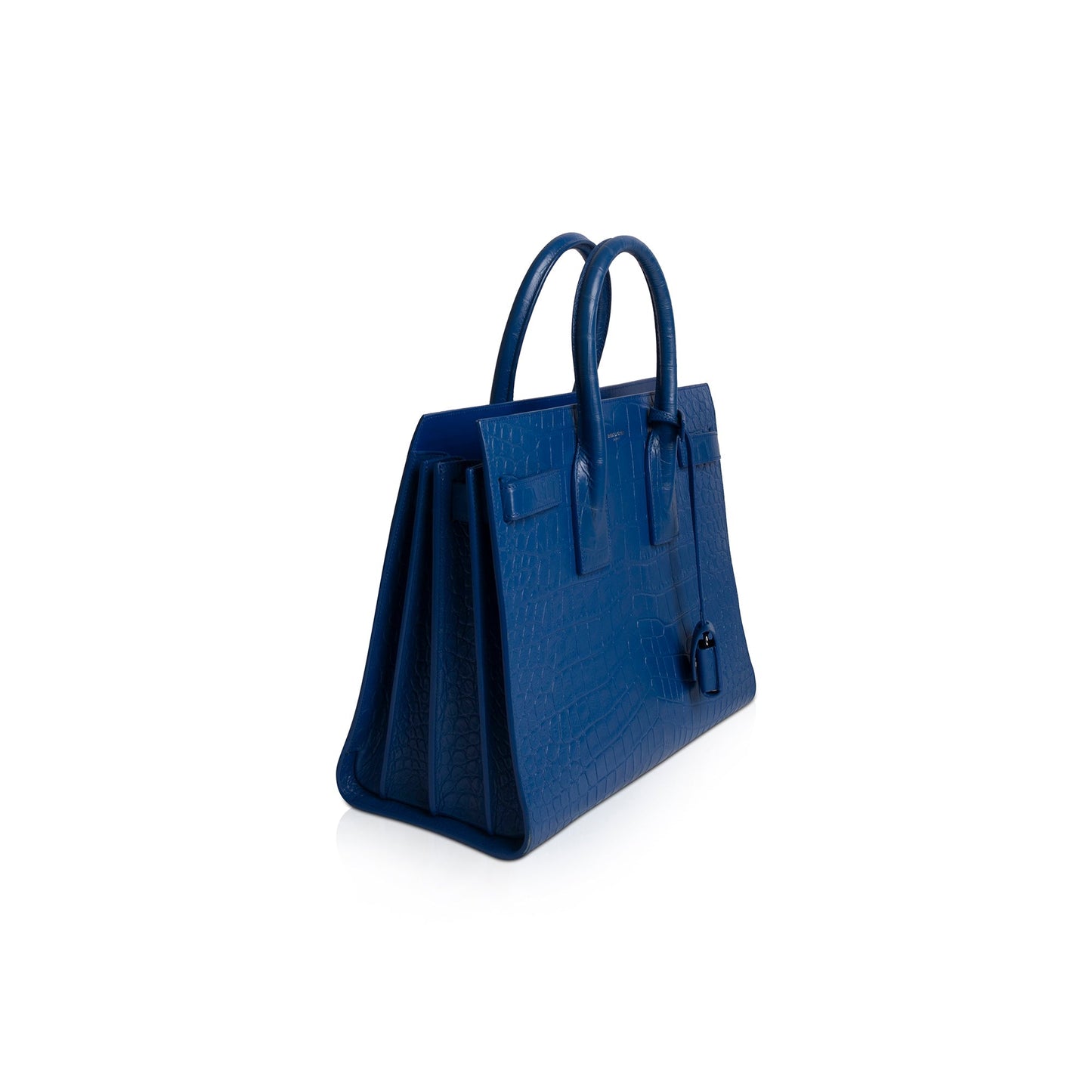 Yves Saint Laurent Small Crocodile-Embossed Sac De Jour