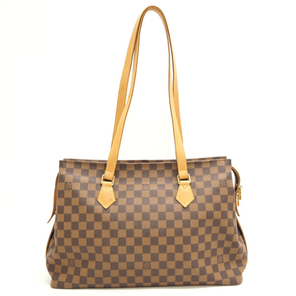 LOUIS VUITTON Shoulder Bag N99037 Damier canvas Brown Columbine Damier Women