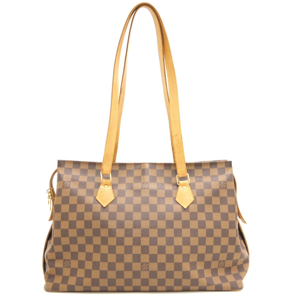 LOUIS VUITTON Shoulder Bag N99037 Damier canvas Brown Columbine Damier Women