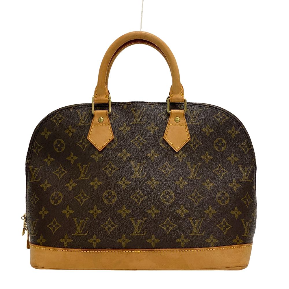 LOUIS VUITTON Handbag M51130 leather Brown Monogram Alma Women