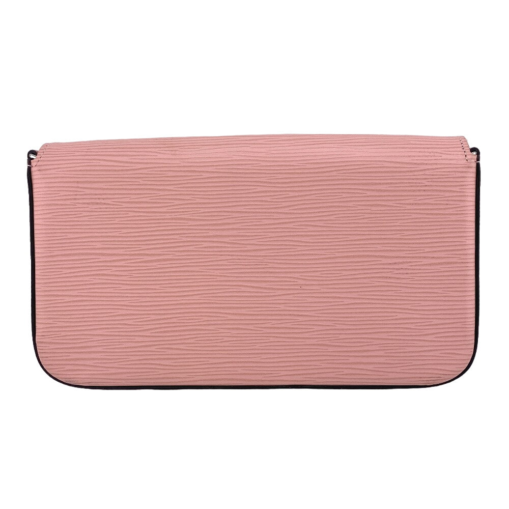 LOUIS VUITTON Long Wallet Purse M62467 leather pink Epi Pochette ferry