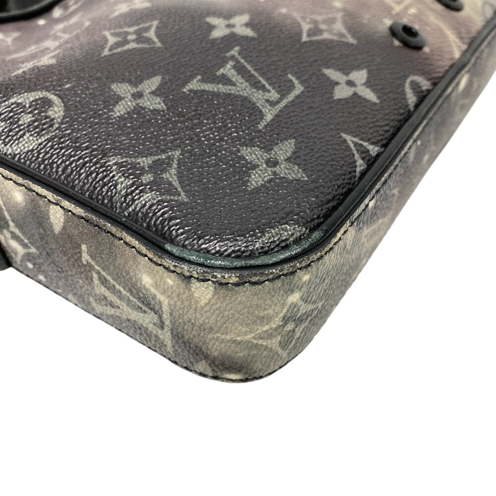 LOUIS VUITTON Messenger bag M44165 Monogram, PVC gray Monogram Galaxy Alpha messenger