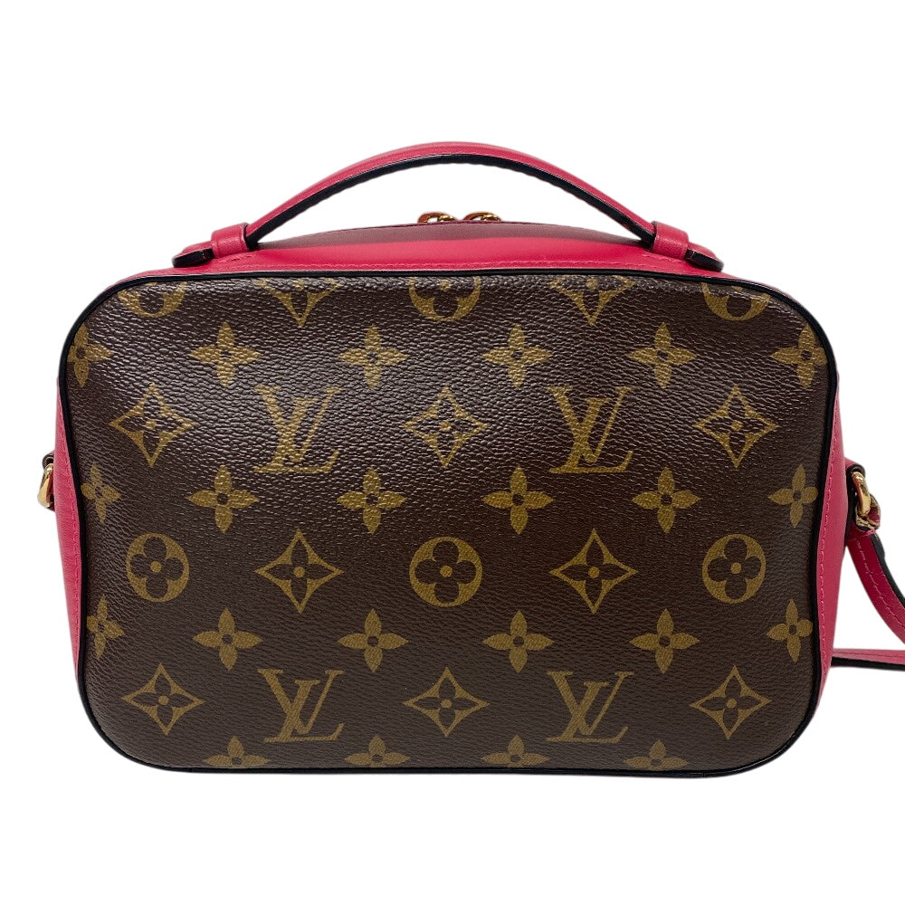 LOUIS VUITTON Shoulder Bag M43557 Monogram, PVC ted canvas Brown Monogram Saintonge