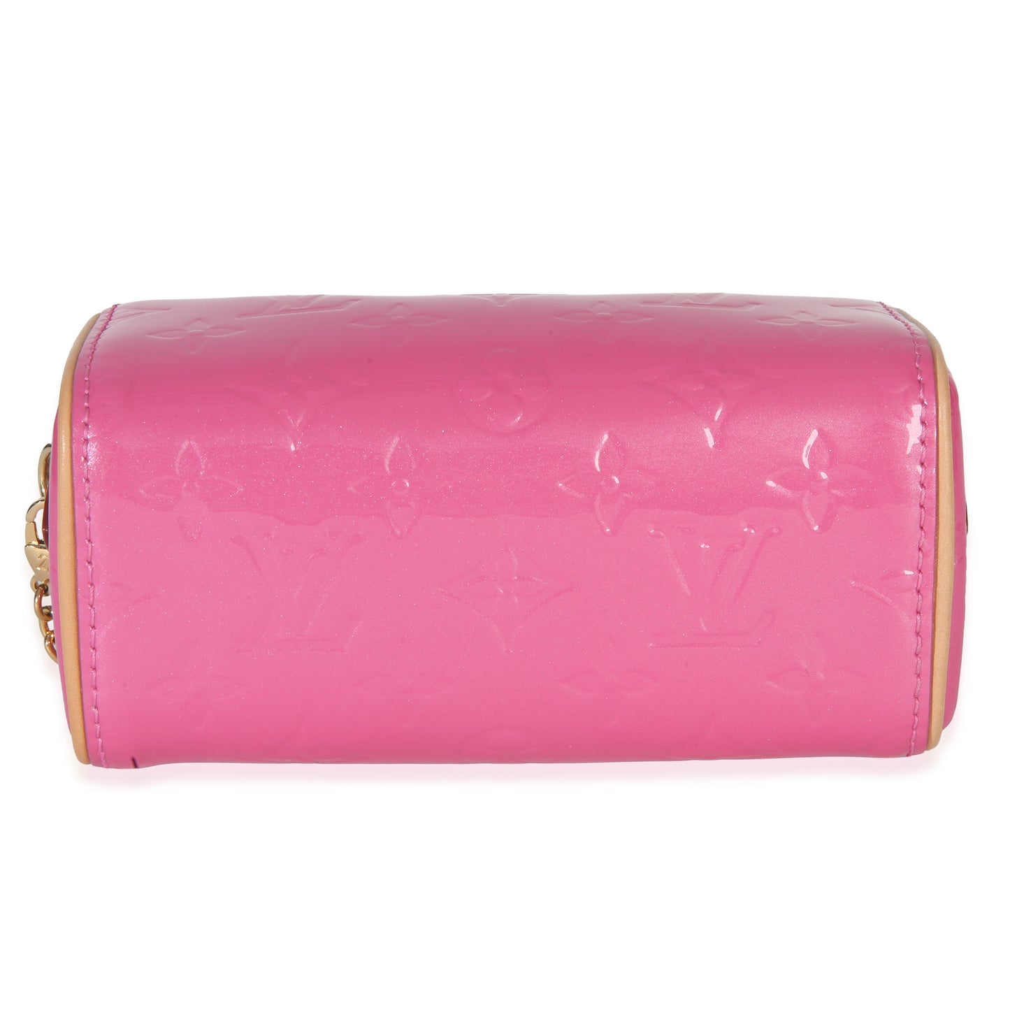 Louis Vuitton Louis Vuittion Valentine Pink Monogram Vernis Nano Speedy Bandouliere NM