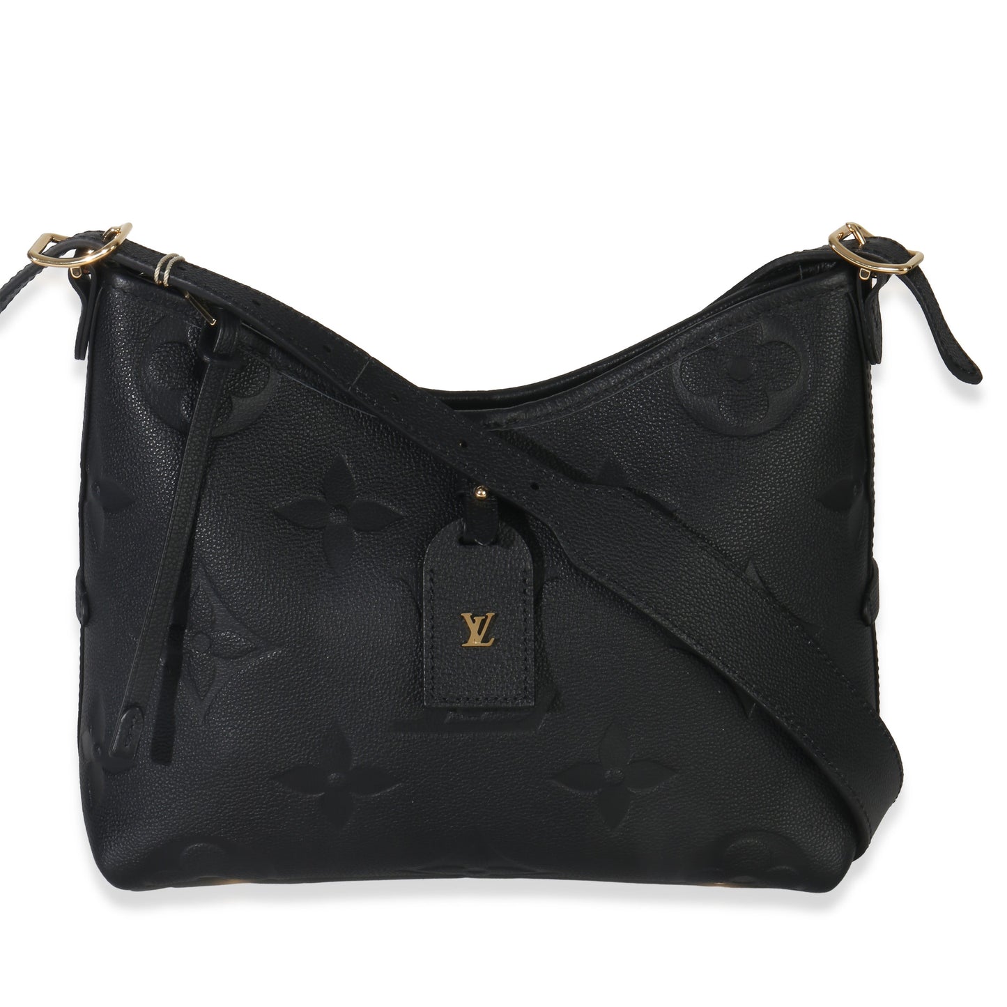 Louis Vuitton Black Giant Monogram Empreinte Carryall PM